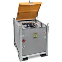 CEMO 850/100l DT-Mobil PRO PE COMBI Diesel-/AdBlue®-Tank - 24/12V Cematic Duo - 70/35l/min - 8 m Aufroller