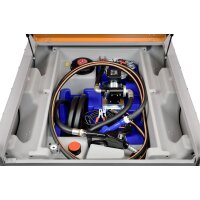 CEMO 850/100l DT-Mobil PRO PE COMBI - 230V Cematic 72 Pumpe - 72l/min - 8 m Schlauch