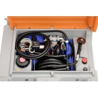 CEMO 850/100l DT-Mobil Easy COMBI - 24/12V Cematic Duo - 70/35l/min - 8 m Schlauch
