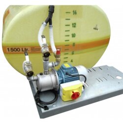 Wasserpumpe 60 l/min 1,1 kW 230V mit Trockenlaufschutz