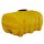 10921 - CEMO 600l PE-Transportfass - 2" IG - für Wasser - kofferförmig - gelb - mit Schwallwand