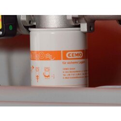 11093 CEMO - Filter - mit Wasserabscheider - Zubehör für 5000l