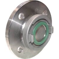 Storz-Kupplung - 75B - Flansch - DN80-PN16 - Aluminium
