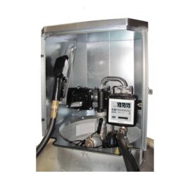 CEMO Elektropumpe - 40 l/min - für Benzin - 4 mSchlauch - Automatik-Zapfpistole und Zähler - ATEX