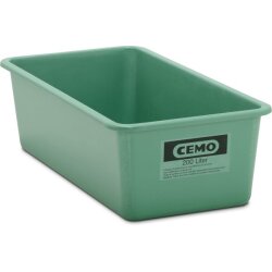 CEMO 200l (flach) GFK-Rechteckbehälter - Korrosionsbeständig - stapelbar - Versch. Farben