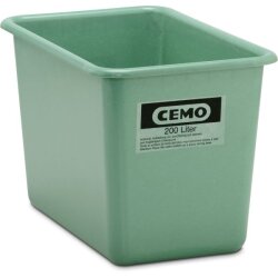 CEMO 200l (hoch) GFK-Rechteckbehälter - Korrosionsbeständig - stapelbar - Versch. Farben