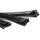 Kabelbinder  - 780 mm lang - 9 mm breit - 100er Pack - schwarz