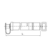 Befüllzylinder - 400 g - 293 mm - mit Stutzen - Stahl - für Zentralschmieranlagen