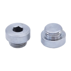 Verschlussschraube - M10x1 - 4,5 mm (L) - Stahl - Innensechskant - für Verteiler und Nippelblöcke