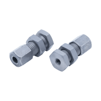 Schottverschraubung gerade - M6x1 IG auf Ø 6 mm -...