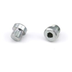 Verschlussschraube - 1/8" BSP - 8,0 mm (L) - Stahl - Innensechskant - für Verteiler und Nippelblöcke