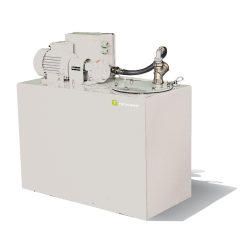 HORN - 120l Elektrischer Ölzwischenbehälter - 400V - 10 bar - 10 l/min - 0,37 kW
