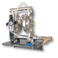 HORN - Doppelmembranpumpe - 3/4" IG - max. 7,5 bar -...