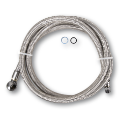 HORN - 2 m Rücklaufleitung DN 12 - vollmetallisches Flexrohr - Zubehör für Pumpen