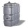 HORN - 2000l PE-VET Lagertank - 4x2" IG - lichtundurchlässig - Leckanzeige