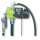 HORN - Elektropumpe VISCONET II - G2" - 230V - 28l/min - 4 m Schlauch