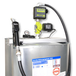 HORN - 1000l Dieseltankanlage HDT-TECPUMP 600 AC Z 400 VT 1000 - 230V - 55l/min - Zähler Z 400