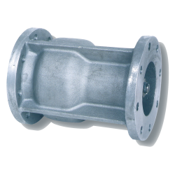 HORN - Rückschlagventil RV 80 - Sauganschluss DN 80 - mit Überdruckventil und TW Gegenflansch