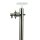 Handpumpe - Atex - Edelstahl - Lösungsmittel - 1000 mm - 0,3-0,6 l/Hub - Schlauchanschluss 3/4" -  2 m Schlauch