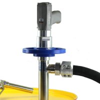 Fasspumpen Set - ATEX - Edelstahl - Druckluft  - 600 W - Ø 41 mm - 80 l/min - 1000 mm - Schlauch - Zapfpistole