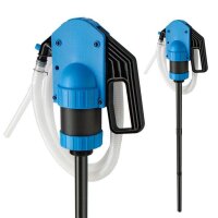 Handpumpe - PP - 0,5L/Hub - Säuren - Laugen - Chemikalien - G 2" -  FKM Dichtung