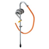 Handkurbelpumpe  - Alu - verzinkter Stahl - Motoröl...