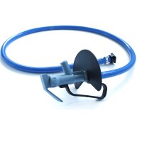 Transferschlauch - mit Zapfhahn - 1,5 m - blau - Mineralölprodukte