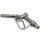 Zapfpistole Messing vernickelt - 1"...
