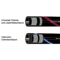 Universal Chemie L&ouml;semittelschlauch - Labor-/Fasspumpen - 16 bar - NW 1/2&quot; - Meterware