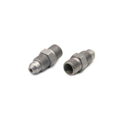 Gerade Einschraubverschraubung - Stutzen - mit Rückschlagventil - M10x1 auf M10x1 - Ø 6 mm - Stahl - Bauform: LL