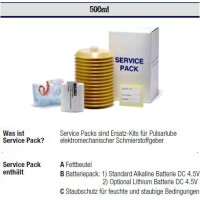 10x 500 ml Service Pack für Pulsarlube M, Mi, MS,...