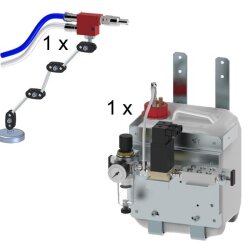 2,5 l Sprühsystem - 1 Sprühkopf  - 2 m Schlauch - Niveauüberwachung