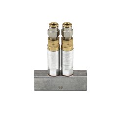 Einleitungsverteiler ZEM 322 - Steck - 0,16 cm pro Hub - Eingang IG M10x1 - Ausgang Ø 4 mm