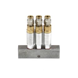 Einleitungsverteiler ZEM 323 - Steck - 0,06 cm pro Hub - Eingang IG M10x1 - Ausgang Ø 4 mm