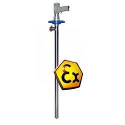 ATEX Fasspumpe - Druckluft - ST-AIR 2 - Fasspumpe - 80  l/min - GLRD - Edelstahl - Pumpwerk 1.000-1.200 mm - Ø 41 mm