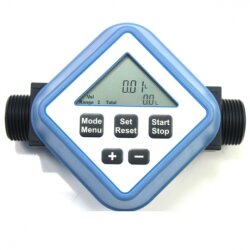 Zählwerk - Batteriebetrieben - Fasspumpen -  PVDF - 20 -120 l/min