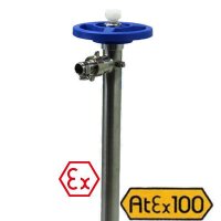 Jessberger - Pumpwerk - Fasspumpen - Atex -Edelstahl - &Oslash; 41 mm - 700 mm - Rotor