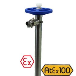 Jessberger - Pumpwerk - Fasspumpen - Atex -Edelstahl - Ø 41 mm - 1000 mm - Rotor