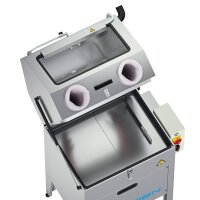 Manuelles Teilewaschgerät LP3C - Edelstahl - 230V - 9 bar - 75 l Tank - max. +60°C - 70 kg Tragfähigkeit - Reinigungskapazität: 95 x 70 x 45 cm
