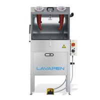 Manuelles Teilewaschgerät LP3C - Edelstahl - 230V - 9 bar - 75 l Tank - max. +60°C - 70 kg Tragfähigkeit - Reinigungskapazität: 95 x 70 x 45 cm