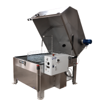 Teilewaschgerät P100 - Edelstahl - 400V - 2,5 bar - 210 Liter Tank - 200 kg Tragkraft - Reinigungskapazität: 95 x 54 cm - Industrie