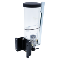 Handpumpe für Öl - max. 210 bar - 1 Liter Behälter - 1 ccm/Hub
