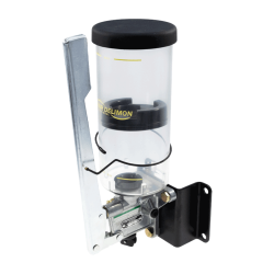 Handpumpe für Fett - max. 210 bar - 1 Liter Behälter - 1 ccm/Hub