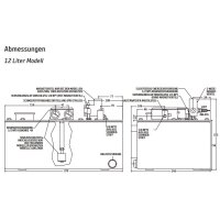 AM1X2GG3AS - Delimon Airmax - Pneumatische &Ouml;l-Luft Schmierpumpe - ohne Zeitschaltuhr - 2 Ausl&auml;sse