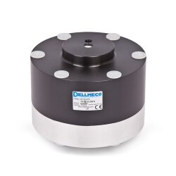 Hygiene Druckluft Pulsationsdämpfer - 125 l/min - Edelstahlgehäuse - NW 1 1/2" - Membrane aus EPDM