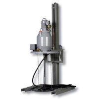 Delimon Elektrische Fasspumpe BFE - für 200 kg Fässer - 230/400 Volt - 1 Auslass - 50 ccm/min (3,0 l/h) - ohne Zubehör