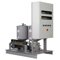 Delimon Zweileitungspumpe BSB01A03OO02 - ohne Behälter - Manometer - 1 Auslass - 230/400 Volt
