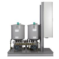 Delimon Zweileitungspumpe BSB01A03OO02 - ohne Behälter - Manometer - 1 Auslass - 230/400 Volt