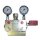 DR401A0603 - Umsteuerventil DR4-1 - 200 bar - 2 Bewegungsanzeiger - 2 Manometer und Befestigungswinkel