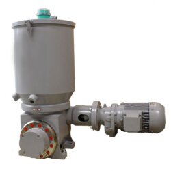 Delimon Mehrleitungspumpe FWA11A01RA00 - 12 Auslässe - Schwinghebel - 30 Liter Behälter
